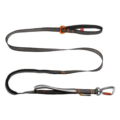 NON-STOP DOGWEAR TOURING BUNGEE ADJUSTABLE LEASH Vodítko, tmavě šedá, velikost