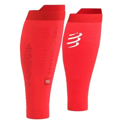 Compressport R2 3.0 Kompresní lýtkové návleky, červená, velikost