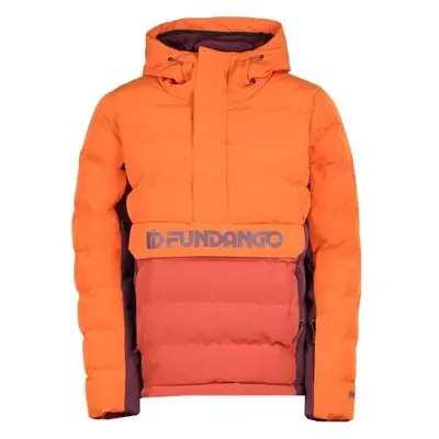 FUNDANGO EVERETT PADDED ANORAK Dámská lyžařská/snowboardová bunda, oranžová, velikost