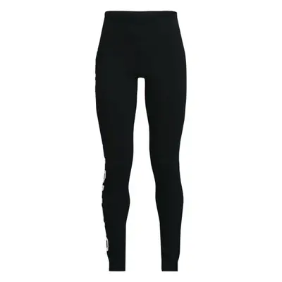 Under Armour SPORTSTYLE BRANDED LEGGINGS Dívčí legíny, černá, velikost