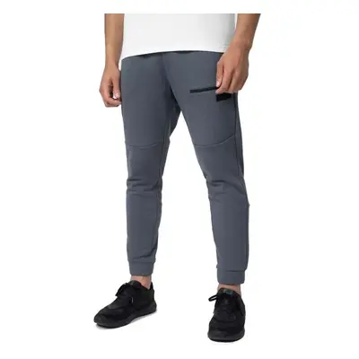 4F MEN´S TROUSERS Pánské kalhoty, tmavě šedá, velikost