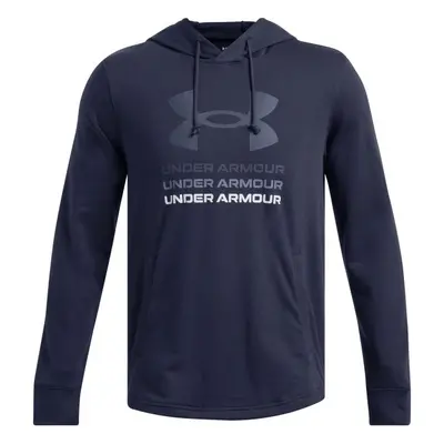 Under Armour RIVAL Pánská mikina, tmavě modrá, velikost