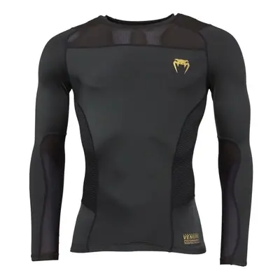 Venum G-FIT RASHGUARD Sportovní triko, černá, velikost