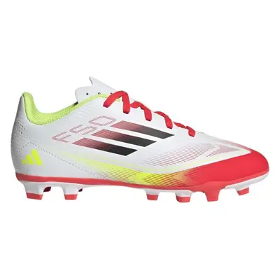 adidas F50 CLUB FG/MG J Dětské kopačky, bílá