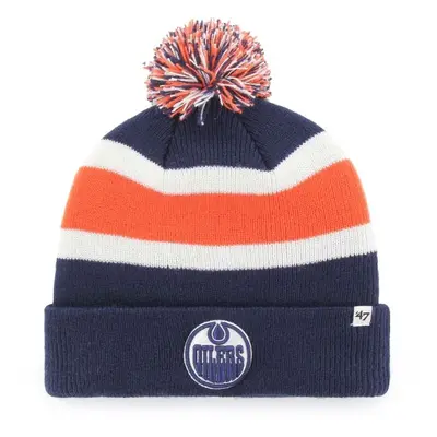 47 NHL EDMONTON OILERS BREAKAWAY CUFF KNIT Zimní čepice, tmavě modrá, velikost