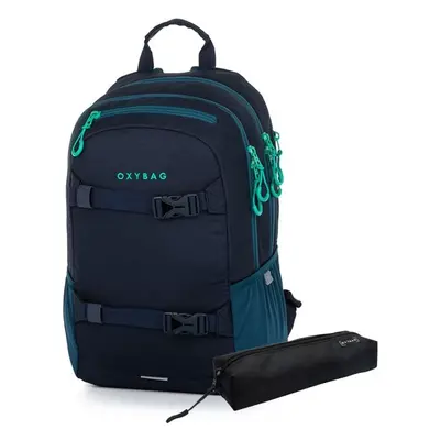 Oxybag SPORT Školní batoh, tmavě modrá, velikost