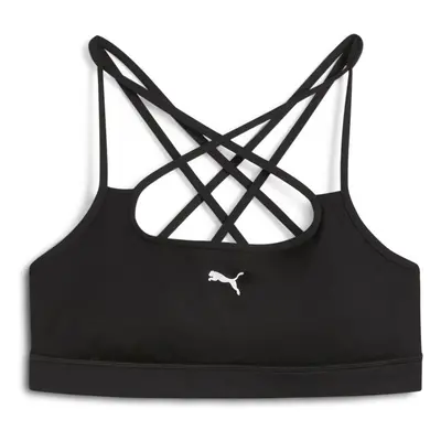 Puma MOVE STRAPPY BRA Dámská sportovní podprsenka, černá, velikost