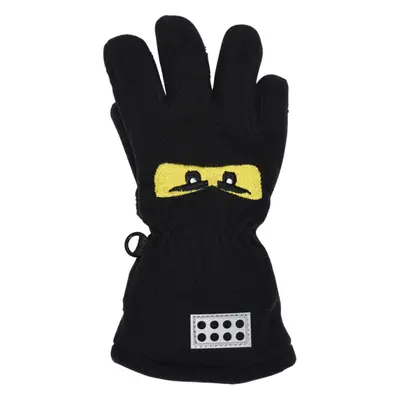 LEGO® kidswear LWASMUS GLOVES Chlapecké prstové rukavice, černá, velikost