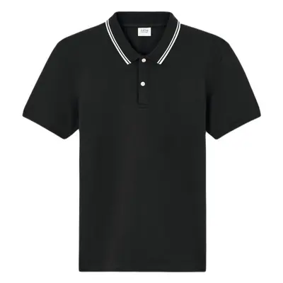 CELIO LEPRIME Pánské polo triko, černá, velikost