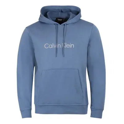 Calvin Klein PW HOODIE Pánská mikina, světle modrá, velikost