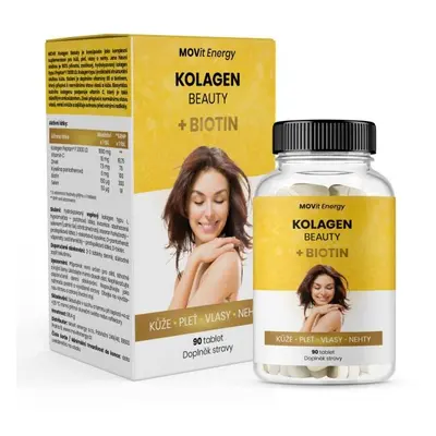 MOVIT ENERGY MOVIT KOLAGEN BEAUTY + BIOTIN TABLET Doplněk stravy, , velikost