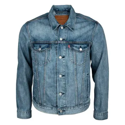 Levi's® THE TRUCKER JACKET CORE Pánská jeansová bunda, světle modrá, velikost