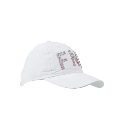 Finmark KIDS’ SUMMER CAP Letní dětská sportovní čepice, bílá