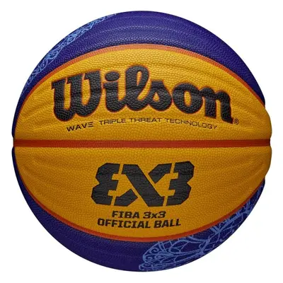 Wilson FIBA 3X3 REPLICA BSKT PARIS Basketbalový míč, žlutá, velikost