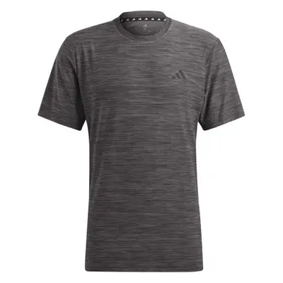 adidas TRAIN ESSENTIALS TEE Pánské sportovní tričko, černá, velikost