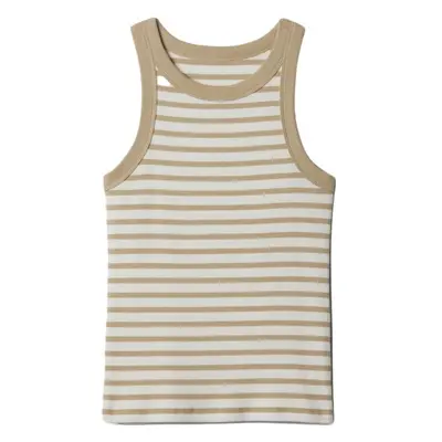 GAP MOD RIB HALTER Dámské tílko, béžová, velikost