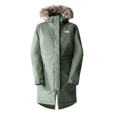 The North Face ZANECK W Dámská recyklovaná parka, tmavě zelená, velikost