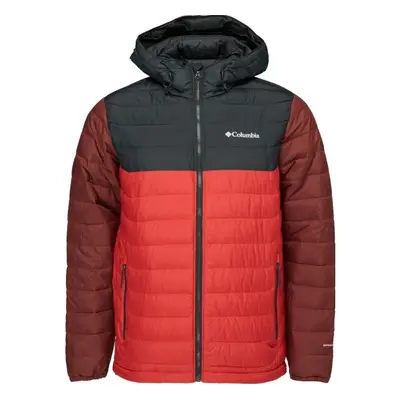 Columbia POWDER LITE II HOODED JACKET Pánská zimní bunda, červená, velikost