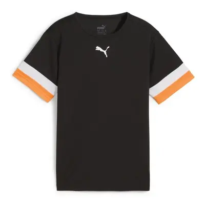 Puma INDIVIDUALRISE JERSEY TEE Chlapecké fotbalové triko, černá, velikost