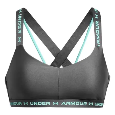 Under Armour CROSSBACK LOW Dámská podprsenka, šedá, velikost