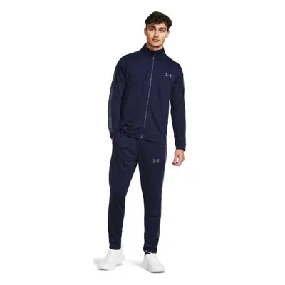 Under Armour UA KNIT TRACK SUIT Pánská sportovní souprava, tmavě modrá, velikost