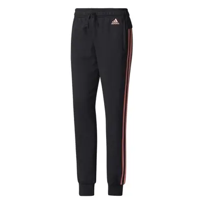 adidas ESSENTIALS STRIPES PANT CUFFED Dámské tepláky, černá, velikost