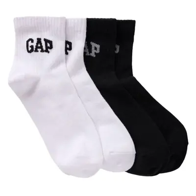 GAP V-LOGO 2PK Dámské ponožky, bílá, velikost