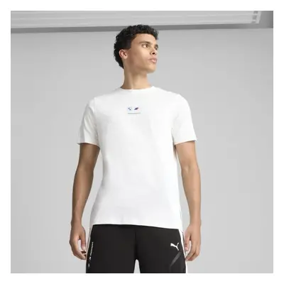 Puma BMW MOTORSPORT GRAPHIC TEE Pánské triko, bílá, velikost