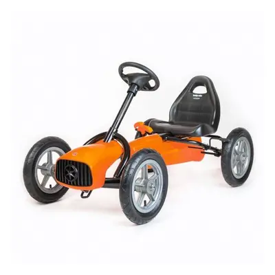 BABY MIX BUGGY Dětská šlapací motokára, oranžová, velikost