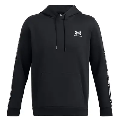 Under Armour ICON FLEECE TAPING Pánská mikina, černá, velikost