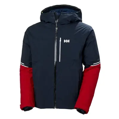 Helly Hansen CARV LIFALOFT ET Pánská lyžařská bunda, modrá, velikost