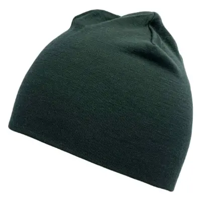 Devold LAUPAREN MERINO BEANIE Unisex Merino čepice, tmavě zelená, velikost