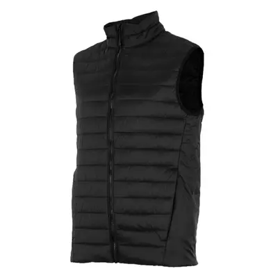 4F MENS JACKETS Pánská péřová vesta, černá, velikost