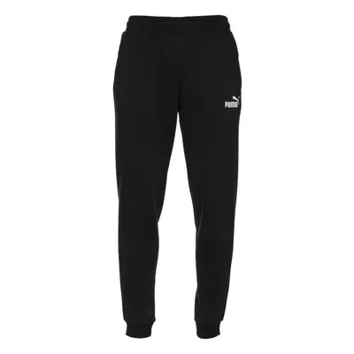 Puma ESSENTIALS ELEVATED PANTS Pánské tepláky, černá, velikost