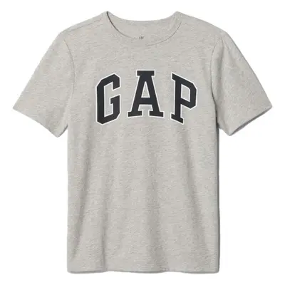 GAP V-BAS LOGO Chlapecké tričko, šedá, velikost