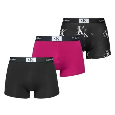 Calvin Klein TRUNK 3PK Pánské trenky, černá, velikost