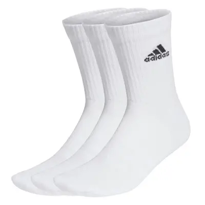 adidas CUSHIONED CREW PAIRS Unisex ponožky, bílá, velikost