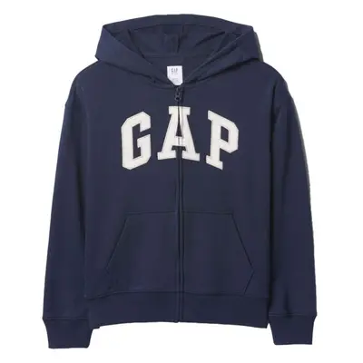 GAP V-FRCH HERITAGE LOGO Chlapecká mikina, tmavě modrá, velikost