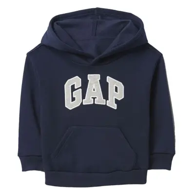 GAP V-FRCH LOGO Chlapecká mikina, tmavě modrá, velikost