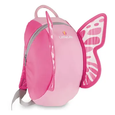 LITTLELIFE BUTTERFLY 6L Dětský batoh, růžová, velikost