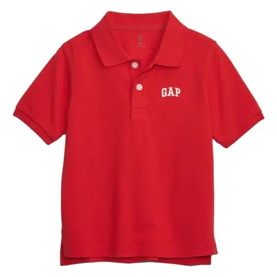 GAP V-IE LOGO POLO Chlapecké tričko, červená, velikost