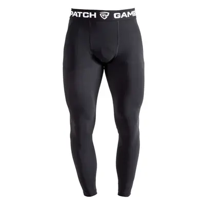 GAMEPATCH COMPRESSION PANTS Kompresní unisex legíny, černá, velikost