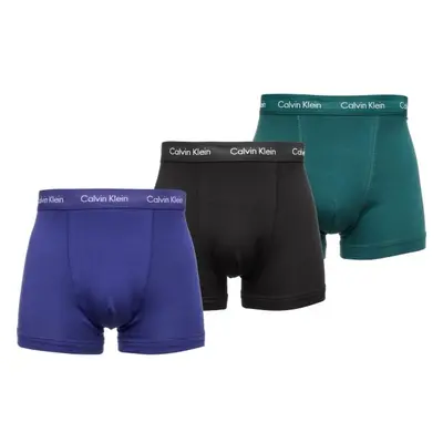 Calvin Klein PACK TRUNKS - STRETCH Pánské trenýrky, černá, velikost