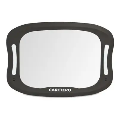 CARETERO ILLUMINATED MIRROR Zrcátko se světlem, černá, velikost