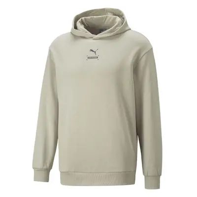 Puma BETTER HOODIE Pánská mikina, béžová, velikost