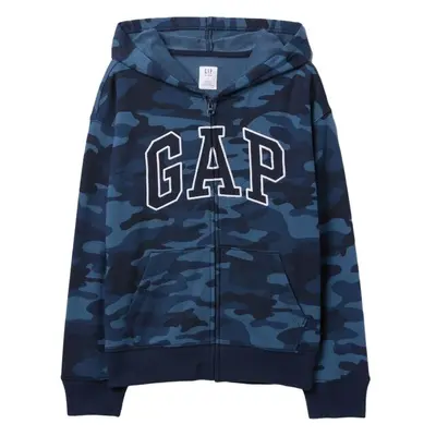 GAP V-FRCH HERITAGE LOGO Chlapecká mikina, tmavě modrá, velikost