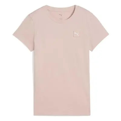 Puma ESSENTIALS ELEVATED TEE Dámské triko, lososová, velikost