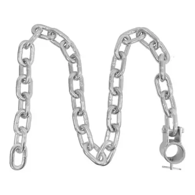 GymBeam STEEL CHAIN Vzpěračský řetěz, stříbrná, velikost