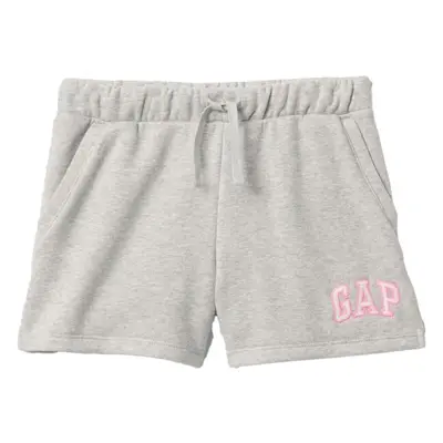 GAP HERITAGE LOGO Dívčí kraťasy, šedá, velikost