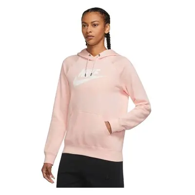 Nike FLEECE PULLOVER HOODIE Dámská mikina, růžová, velikost